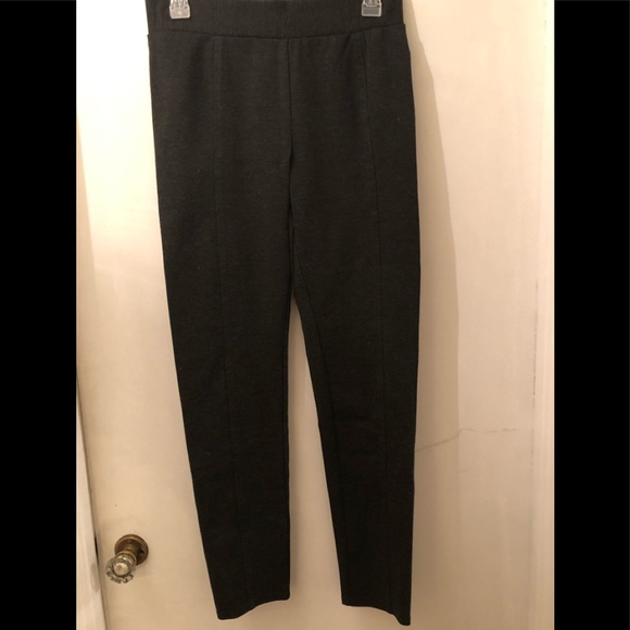 INC charcoal gray ponte leggings - Picture 3 of 3